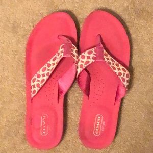 Coach Flip Flops 8.5B